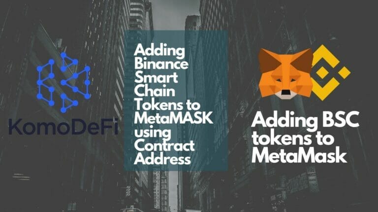 how to add bsc tokens on metamask